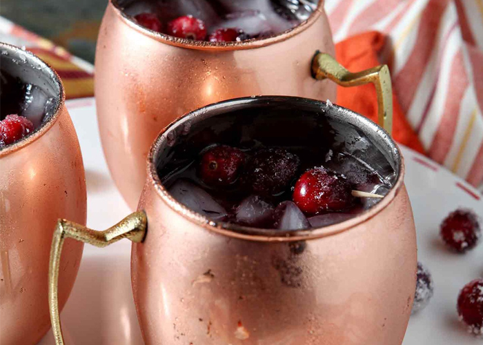 Cranberry Mule